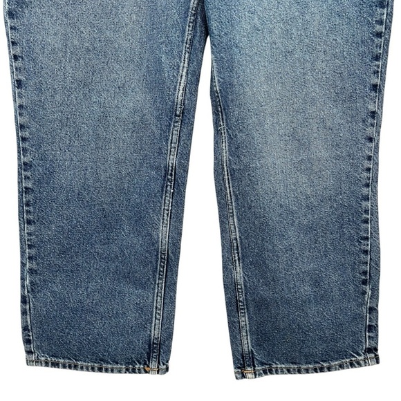 Free People Dropped Boyfriend Relaxed Fit Rigid Ankle Jeans Women’s 30 - Picture 2 of 9